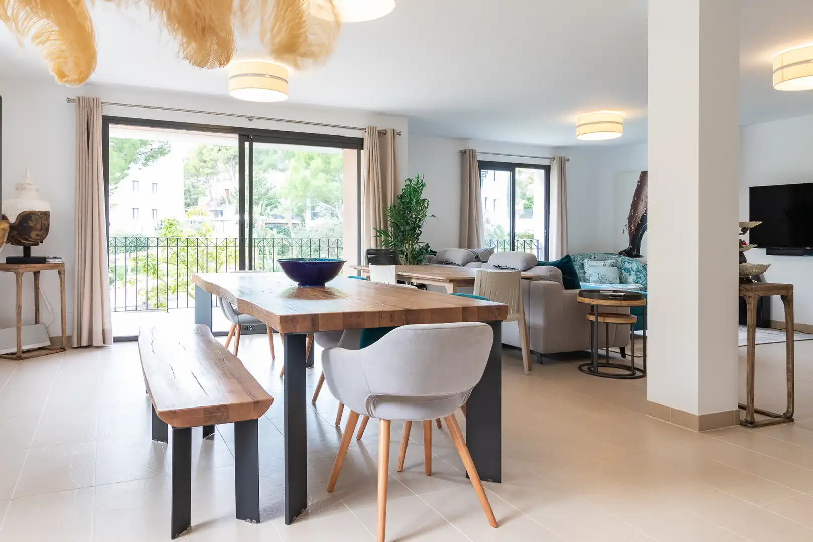 Dining room of Ground floor for sale in Andratx  with Private garden, Terrace and Community pool