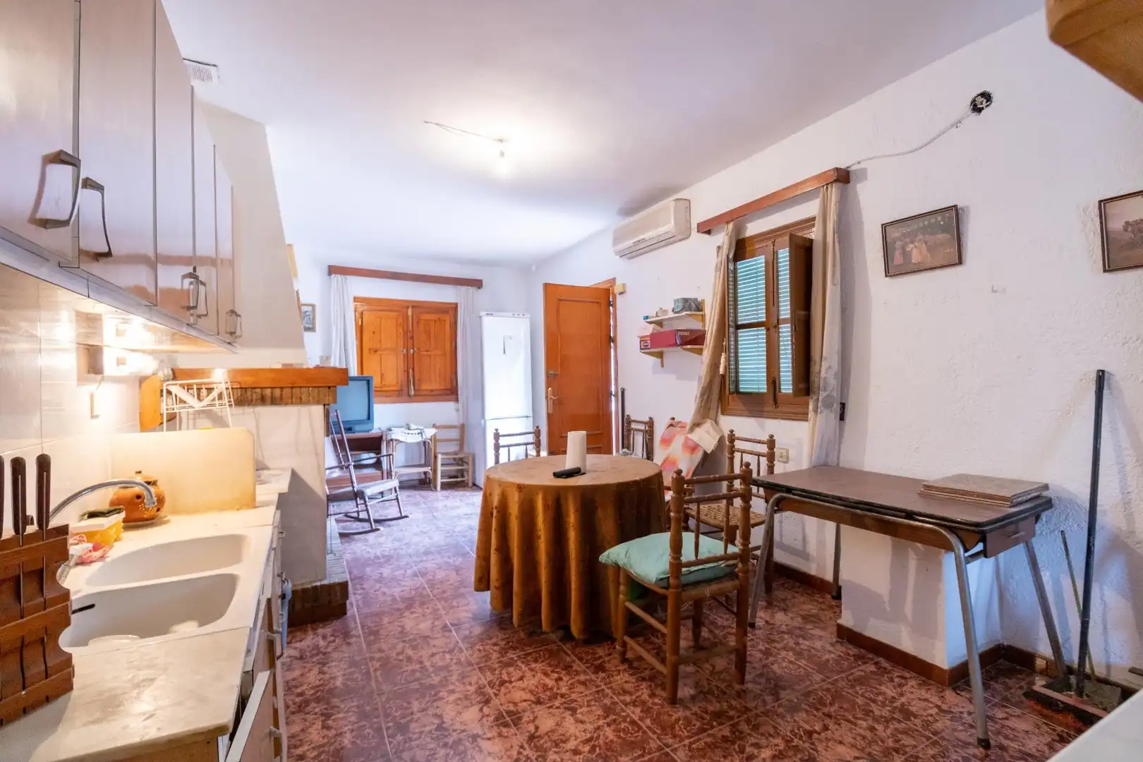 Kitchen of Houses for sale in Alhabia  with Terrace, Storage room and Furnished