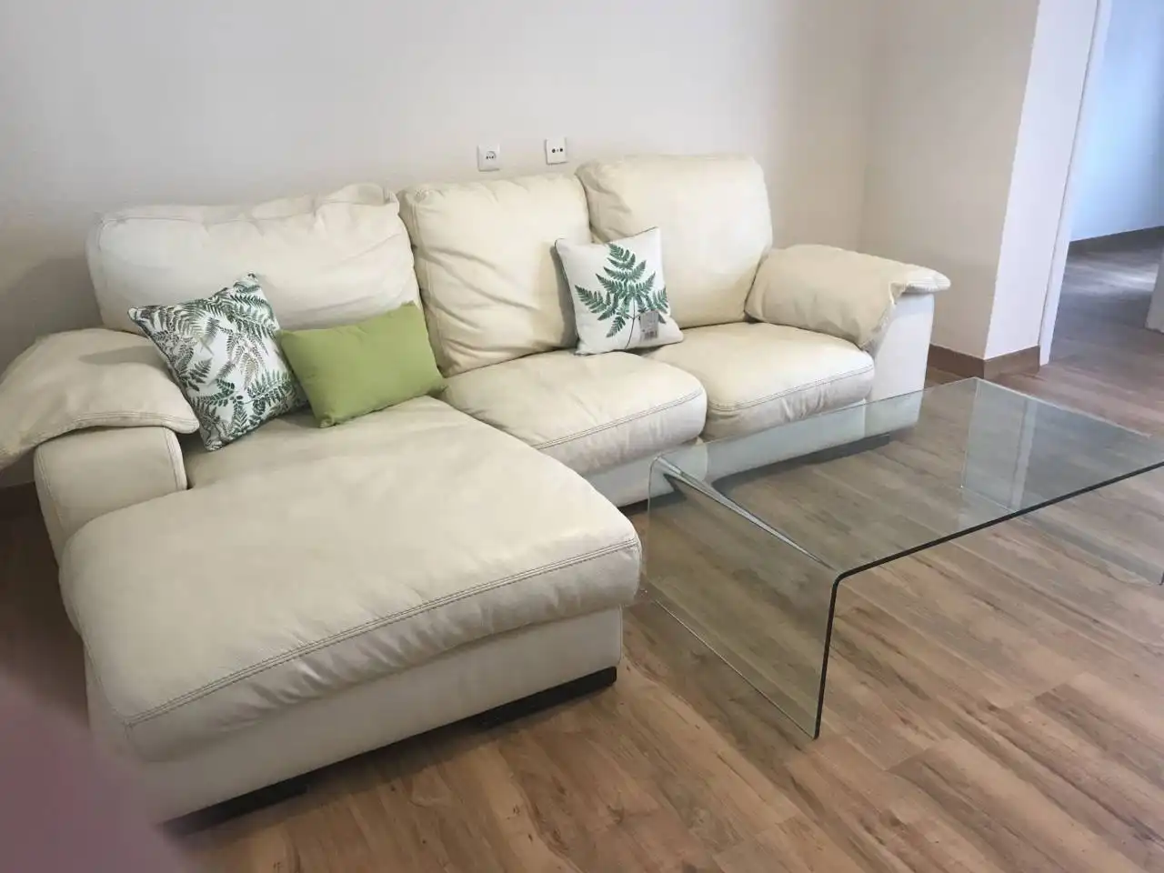Living room of Flat for rent in Toledo  with Air Conditioner, Heating and Terrace