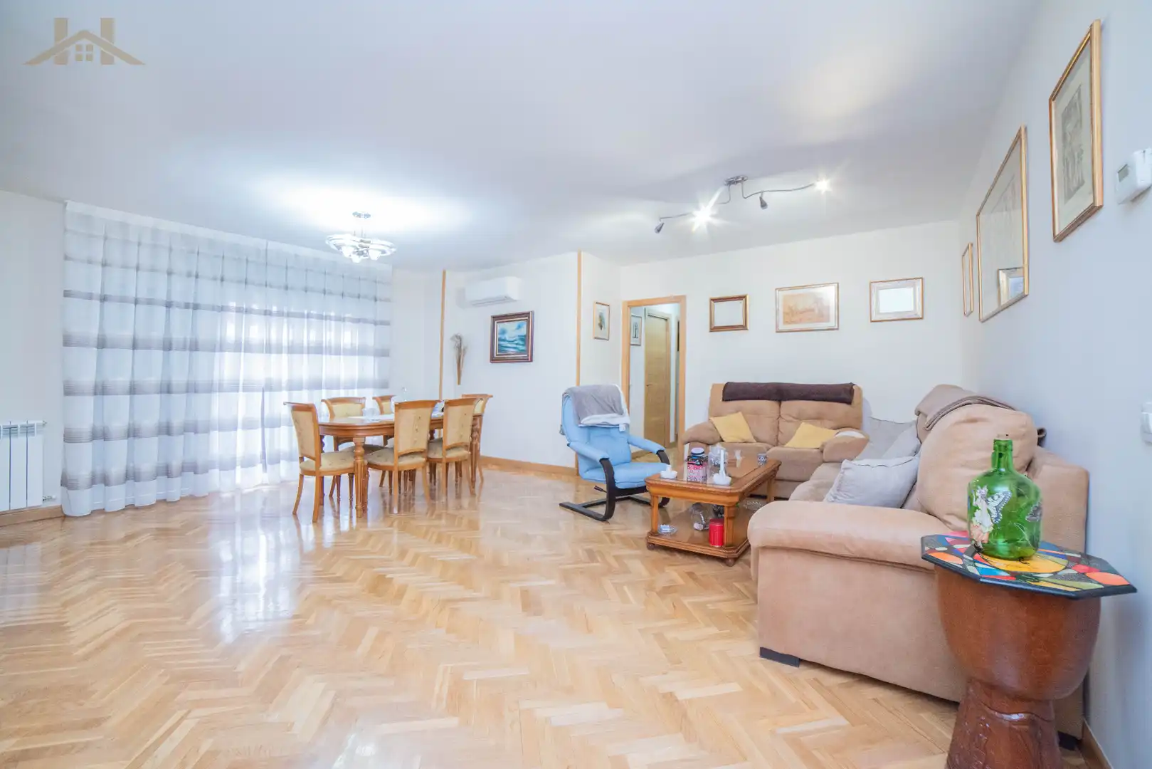 Living room of Flat for sale in Leganés  with Air Conditioner, Heating and Terrace