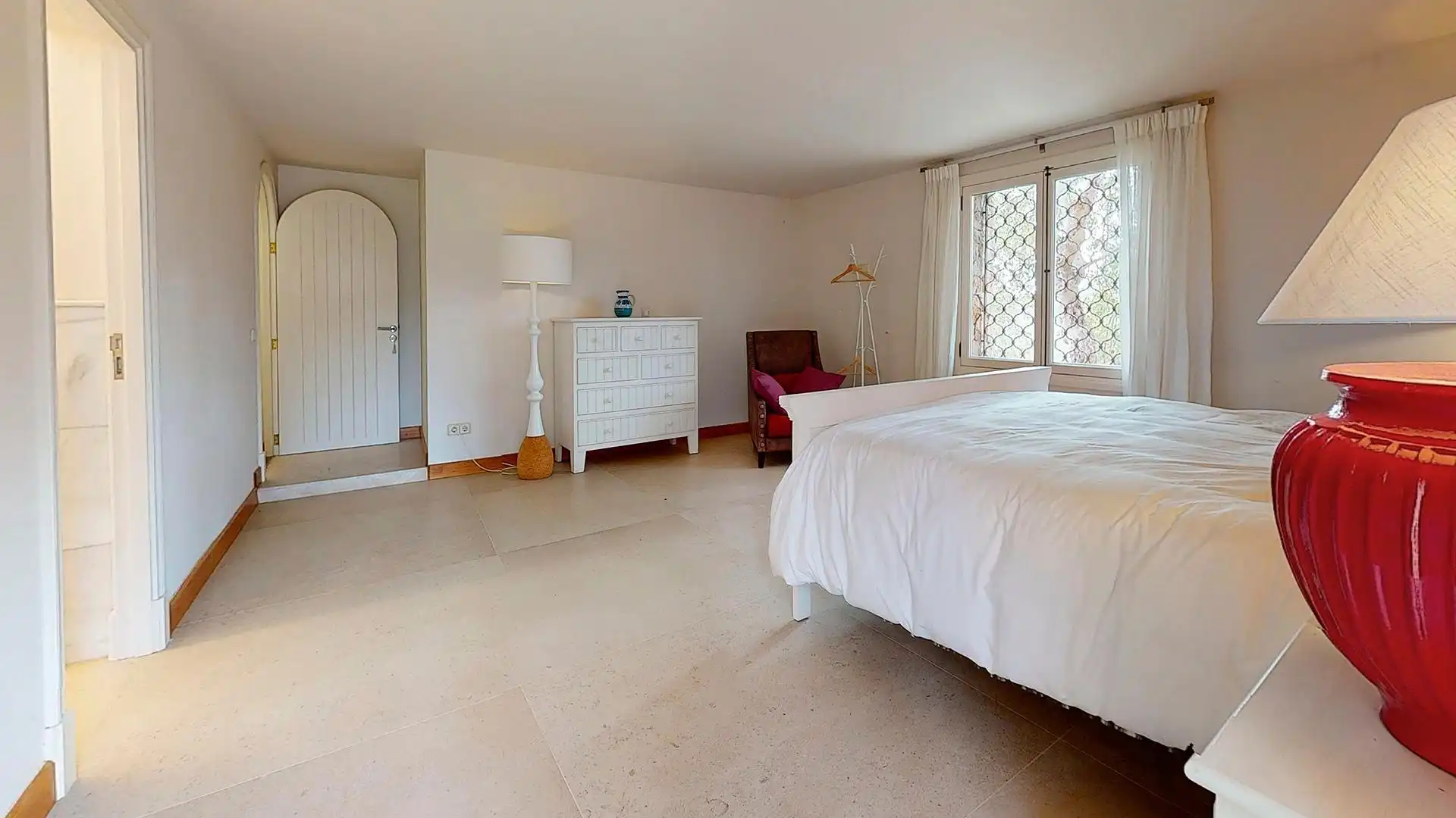Habitación de Finca rústica de alquiler en  Palma de Mallorca con Aire acondicionado, Calefacción y Jardín privado