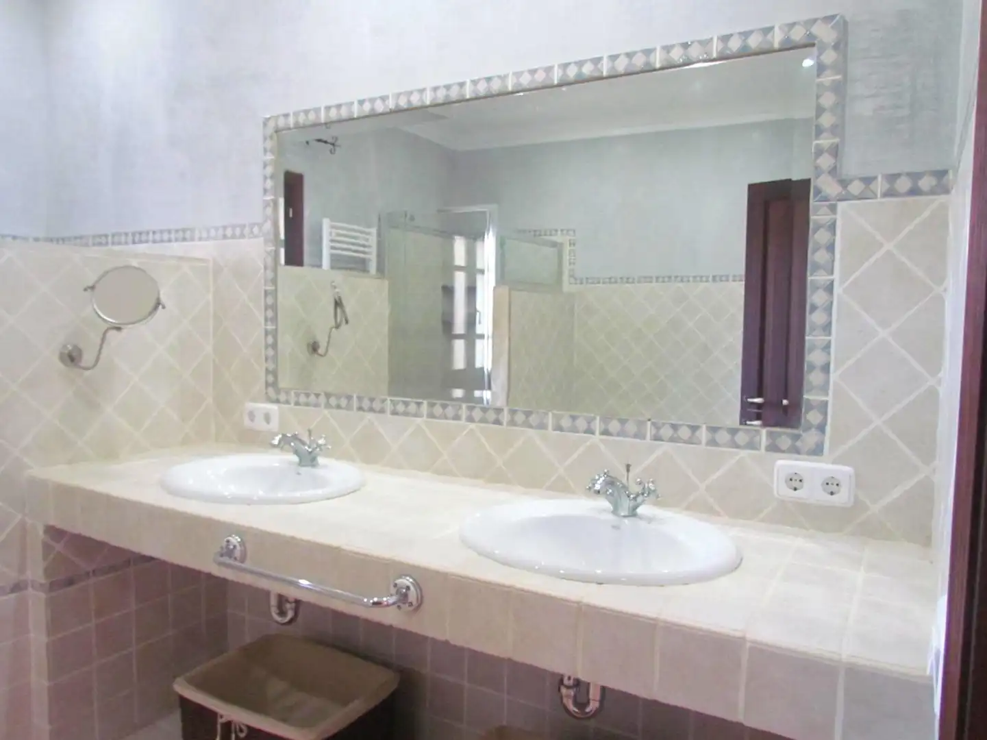 Baño de Finca rústica de alquiler en Santa Eugènia con Aire acondicionado, Jardín privado y Terraza