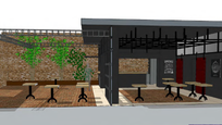 Terrasse von Geschaftsraum zum verkauf in L'Escala mit Terrasse