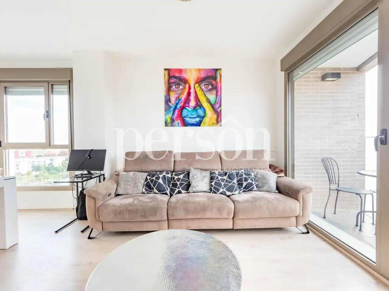 Sala de estar de Piso en venta en Valencia con Aire acondicionado, Calefacción y Balcón