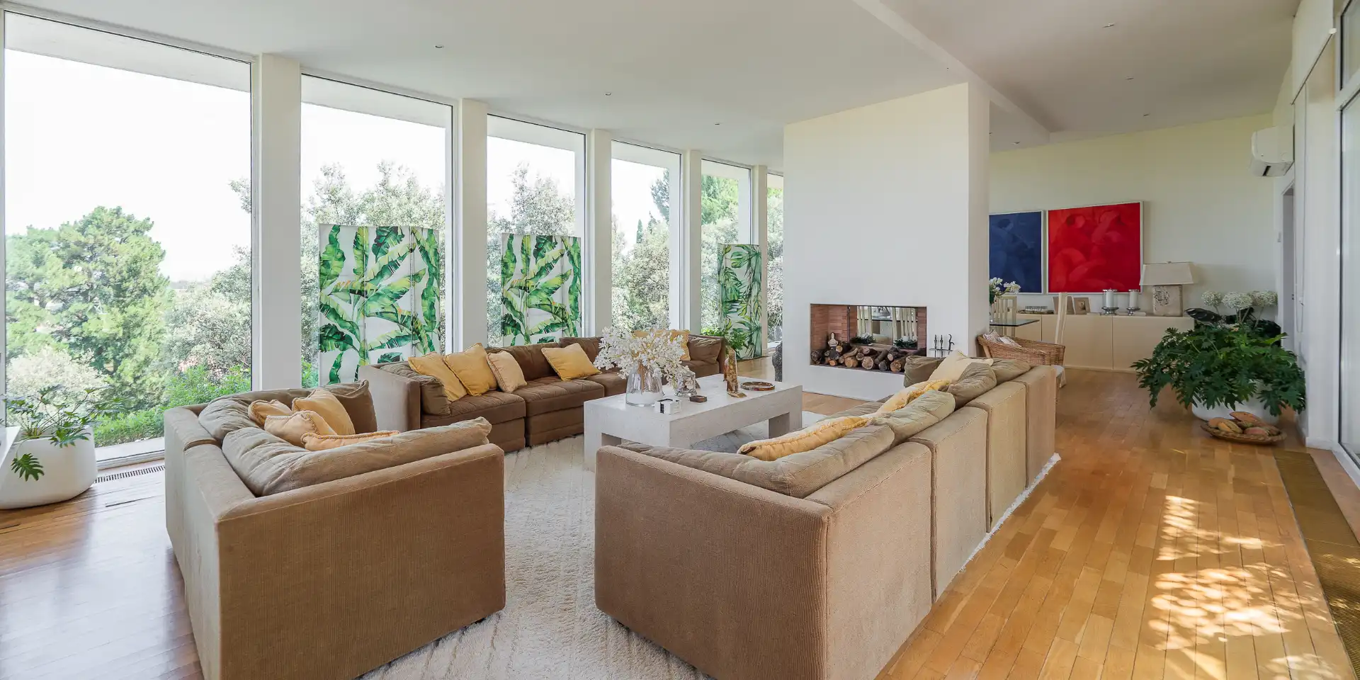 Living room of Houses for sale in Ciudalcampo  with Air Conditioner, Heating and Private garden