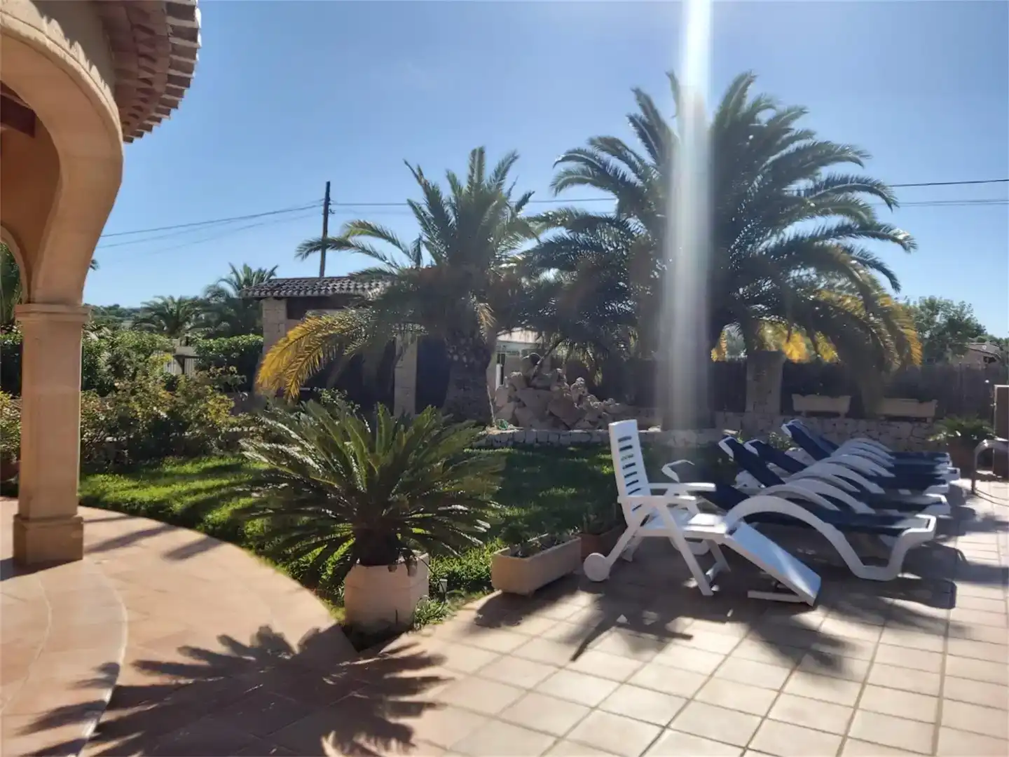 Jardín de Casa o chalet de alquiler en La Granadella  - Costa Nova
