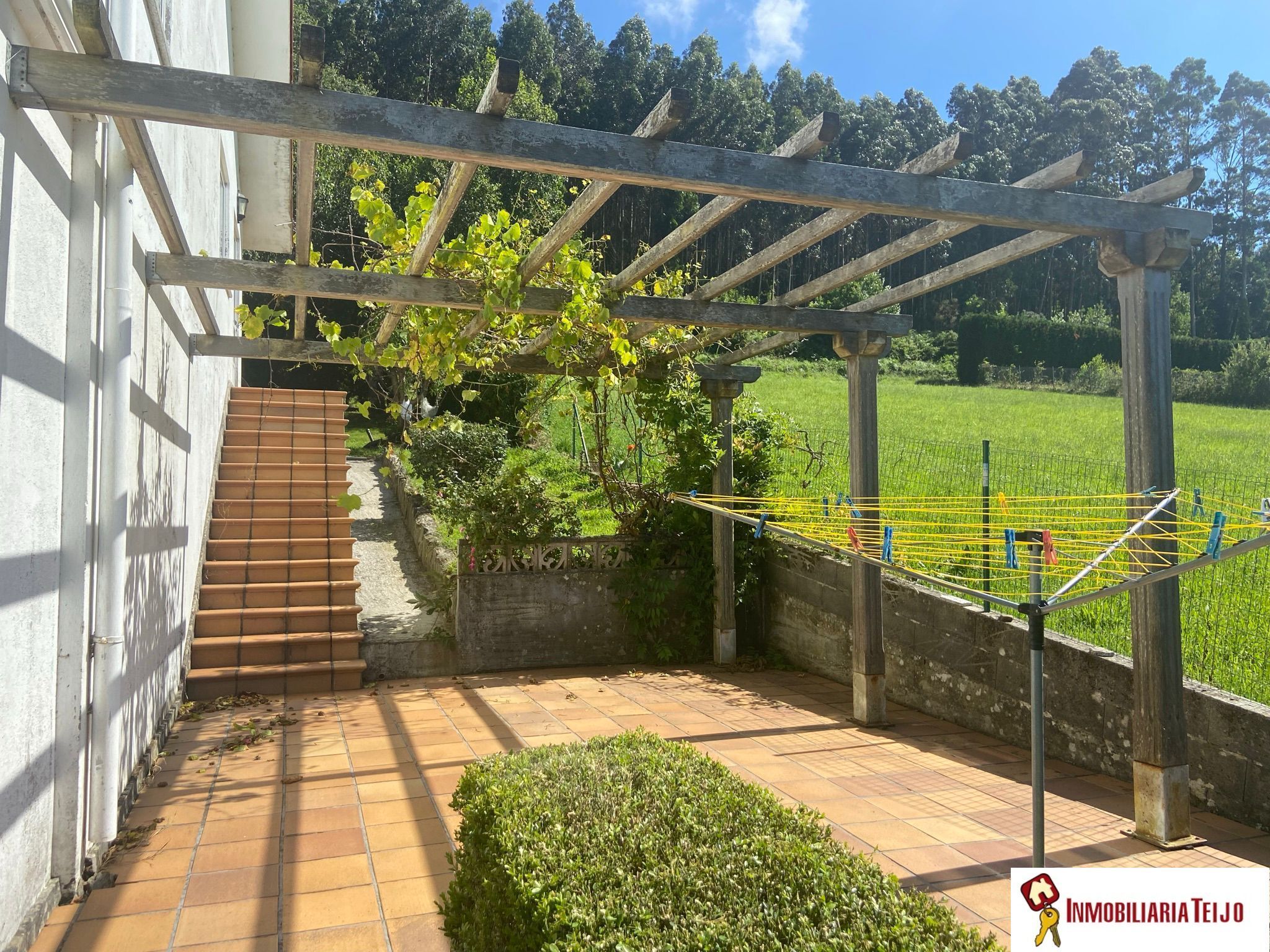 Jardí de Casa o xalet en venda en Cedeira amb Calefacció, Jardí privat i Terrassa