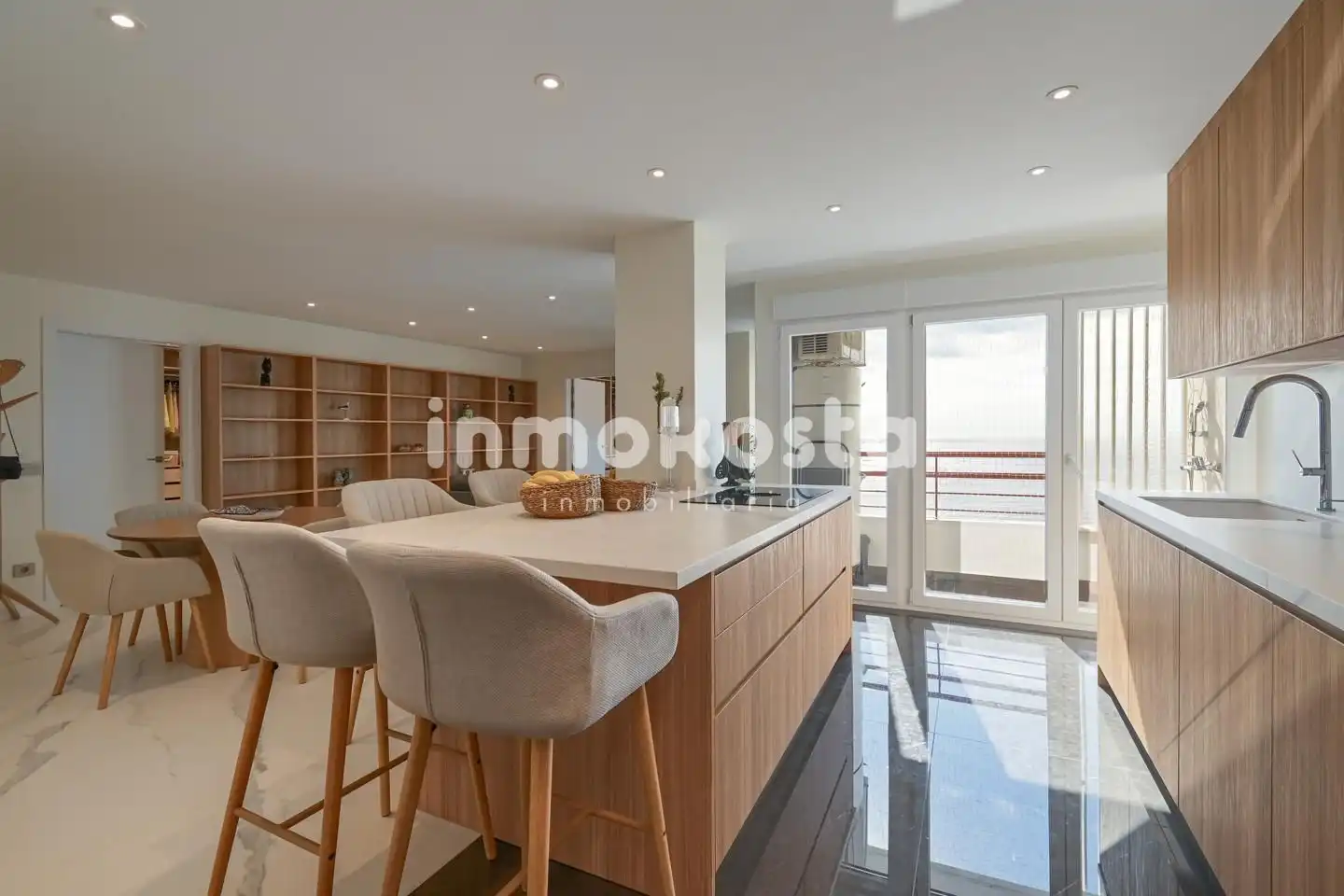 Cocina de Ático en venta en Villajoyosa / La Vila Joiosa con Aire acondicionado, Calefacción y Terraza