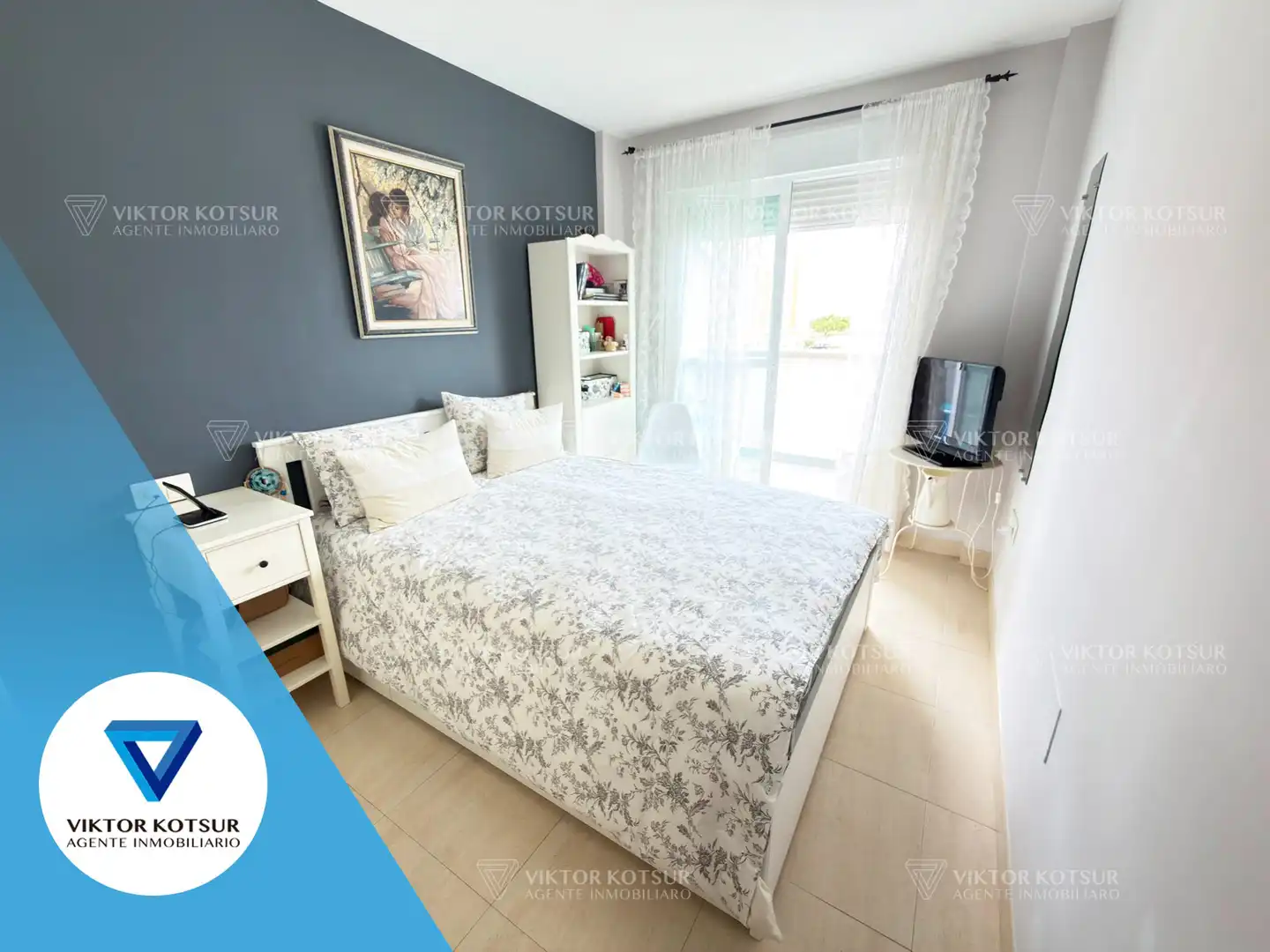 Bedroom of Flat for sale in Roquetas de Mar  with Air Conditioner, Terrace and Furnished