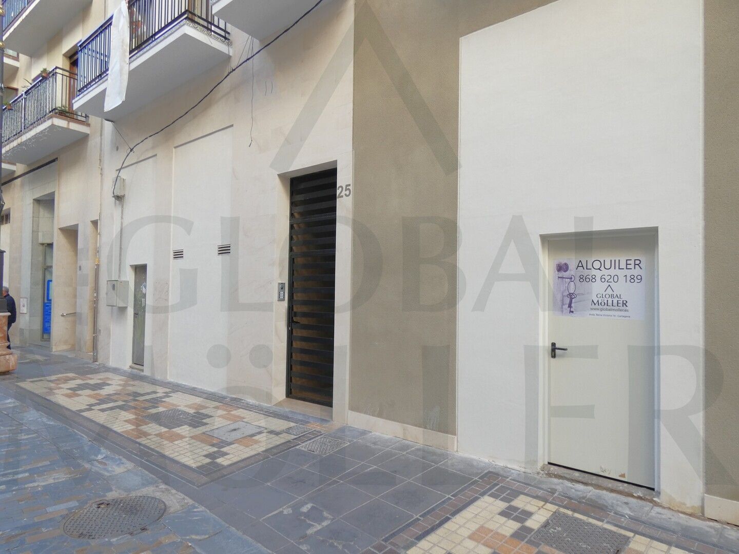 Vista exterior de Local de lloguer en Cartagena