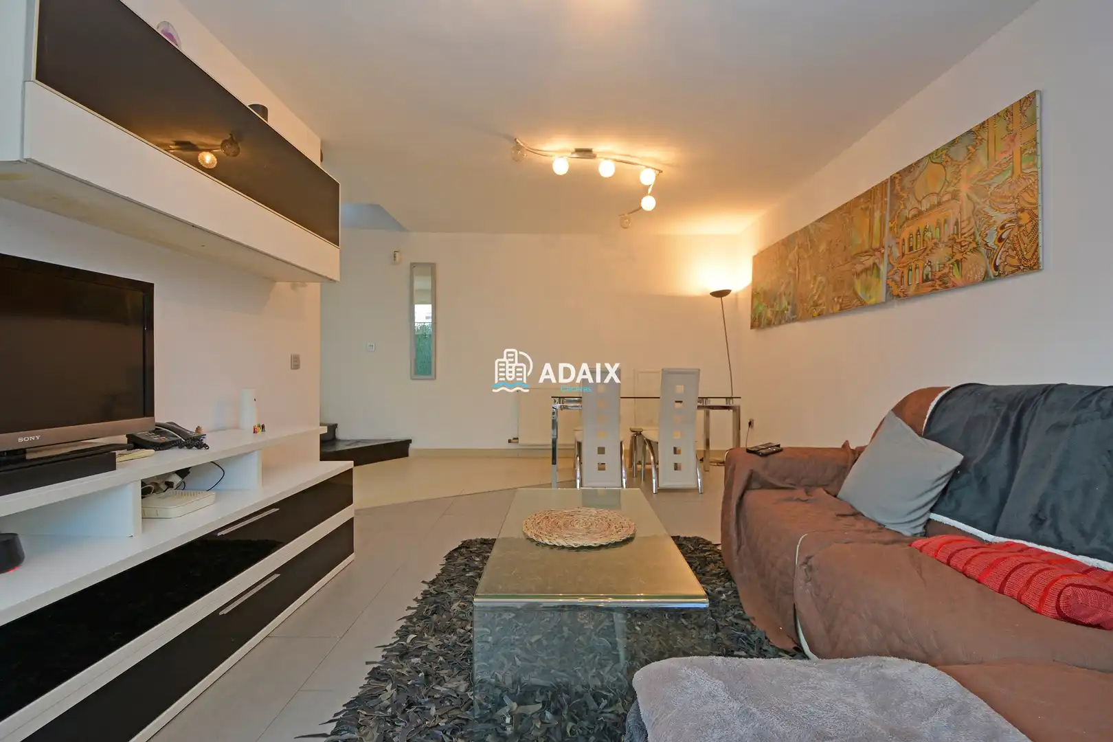 Sala d'estar de Casa o xalet en venda en Cáceres amb Aire condicionat i Calefacció