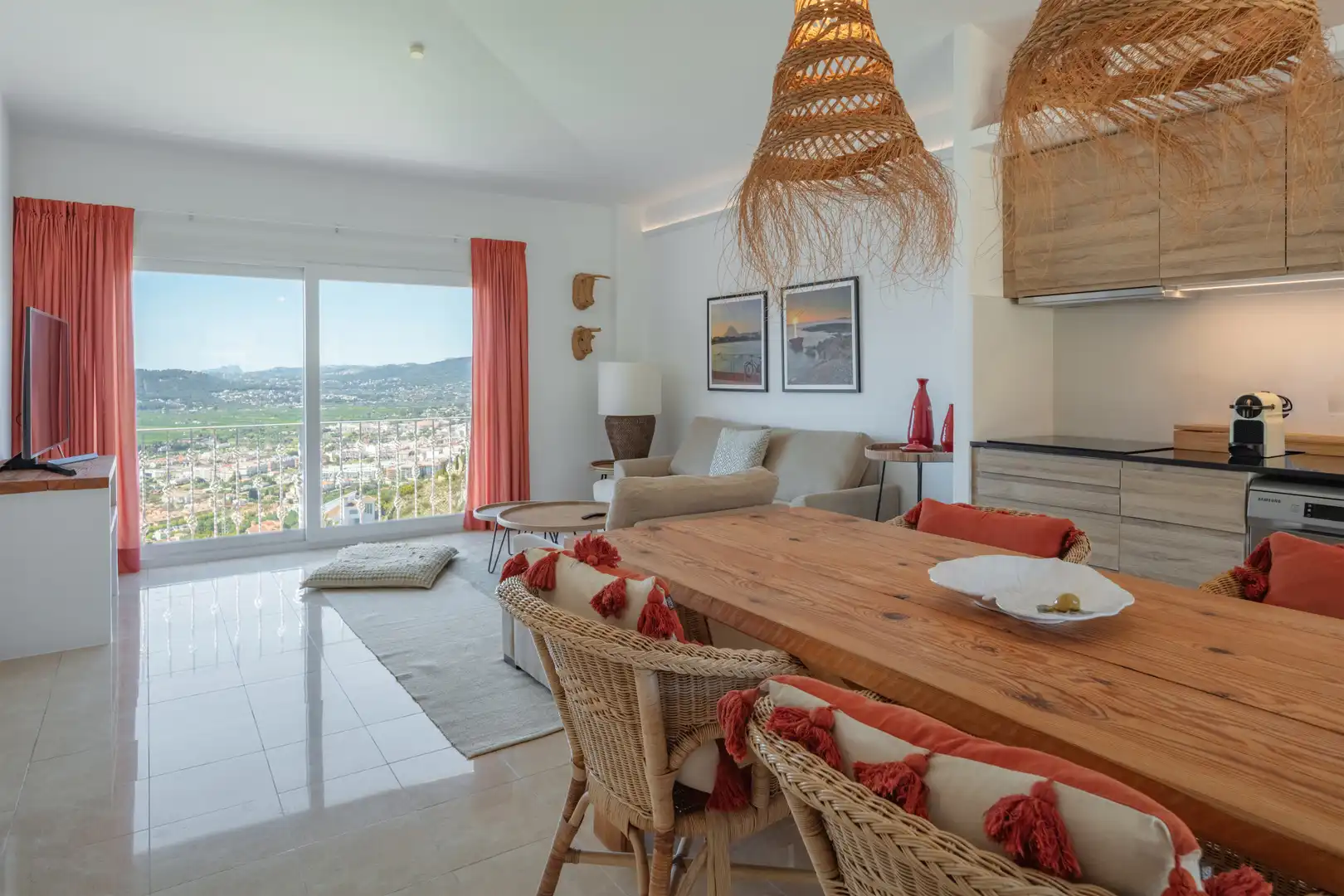 Living room of Houses for sale in Jávea / Xàbia  with Air Conditioner, Heating and Private garden