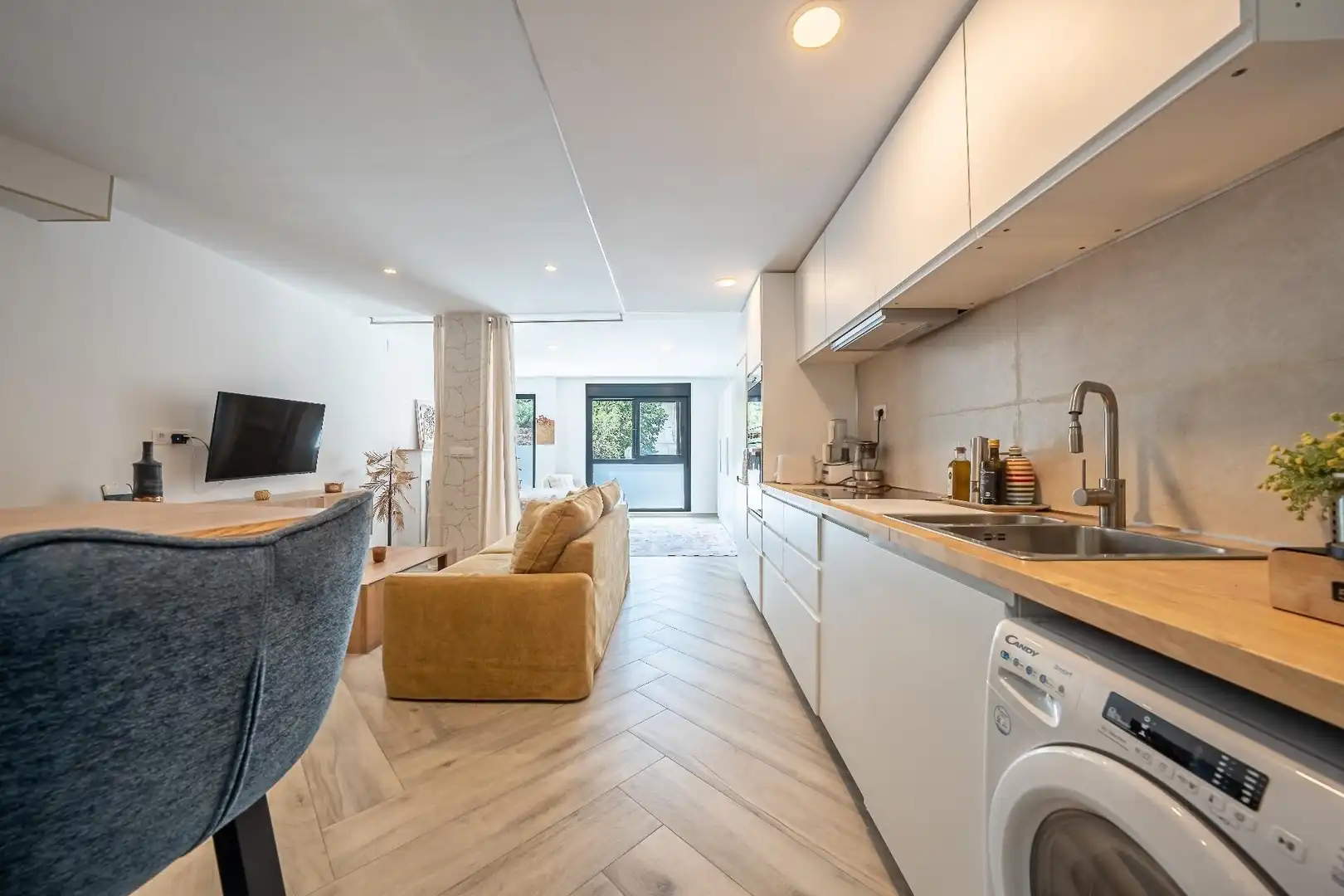 Cocina de Planta baja en venta en Dénia con Aire acondicionado, Calefacción y Jacuzzi