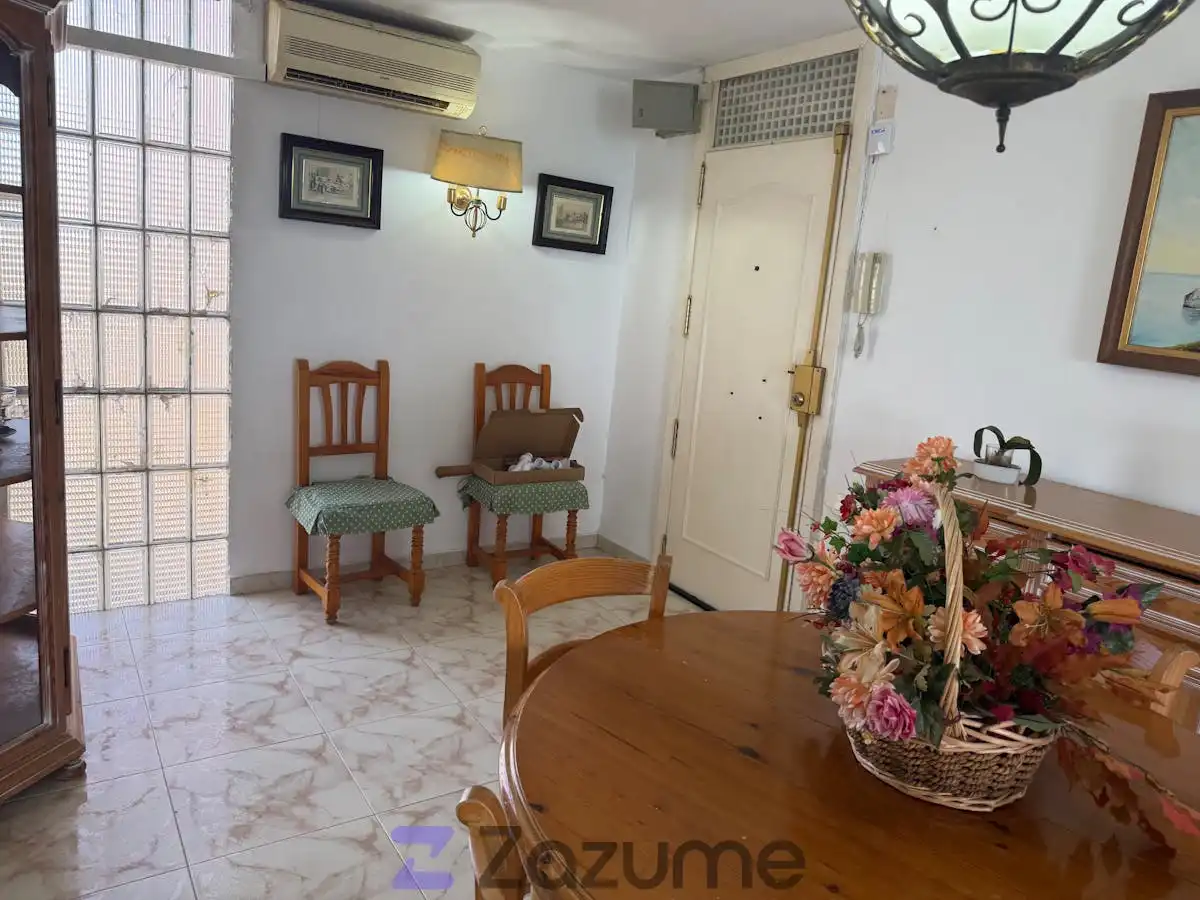 Esszimmer von Wohnung zur Miete in Alicante / Alacant mit Klimaanlage, Terrasse und Möbliert
