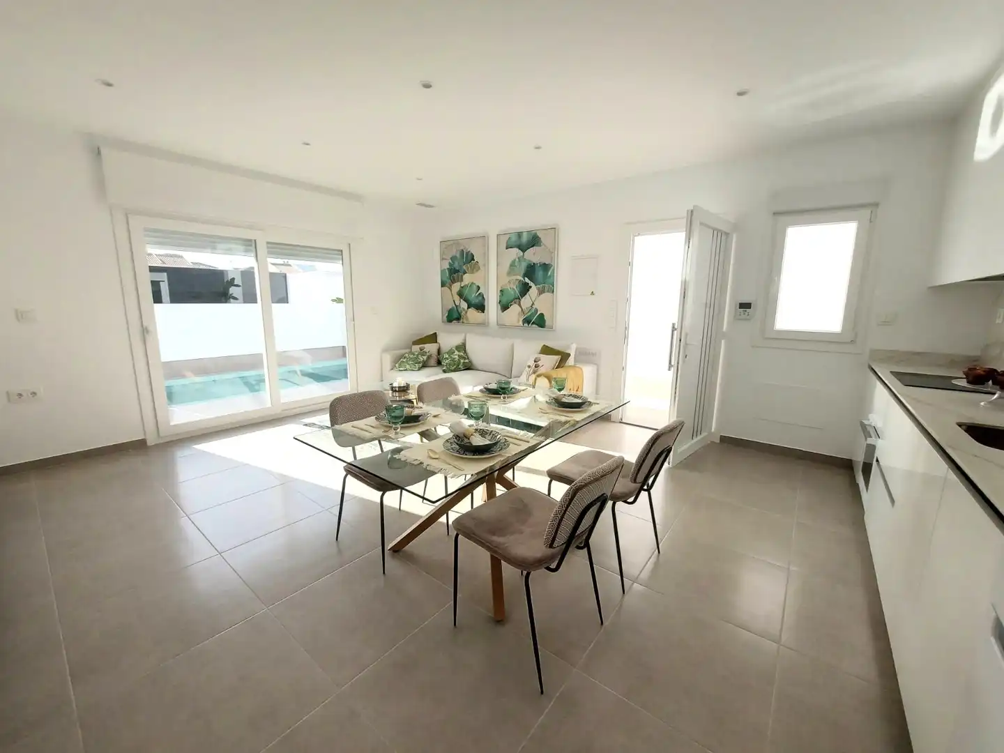 Dining room of Houses for sale in Torre-Pacheco  with Air Conditioner and Swimming Pool