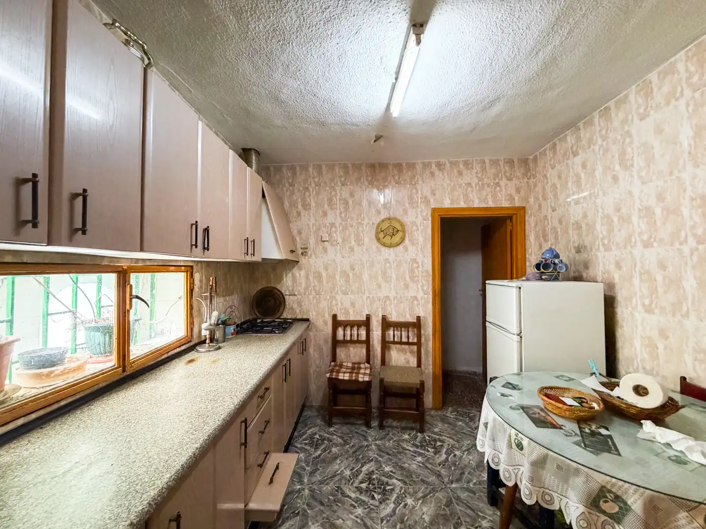 Kitchen of Houses for sale in Baza  with Terrace, Furnished and Balcony