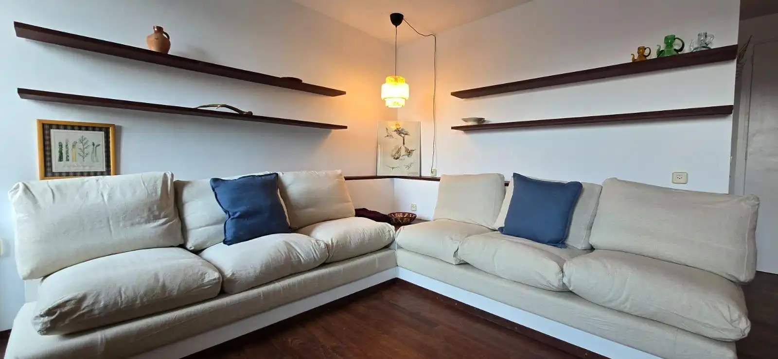 Wohnzimmer von Maisonette zur Miete in Bolvir mit Heizung, Parkett und Terrasse