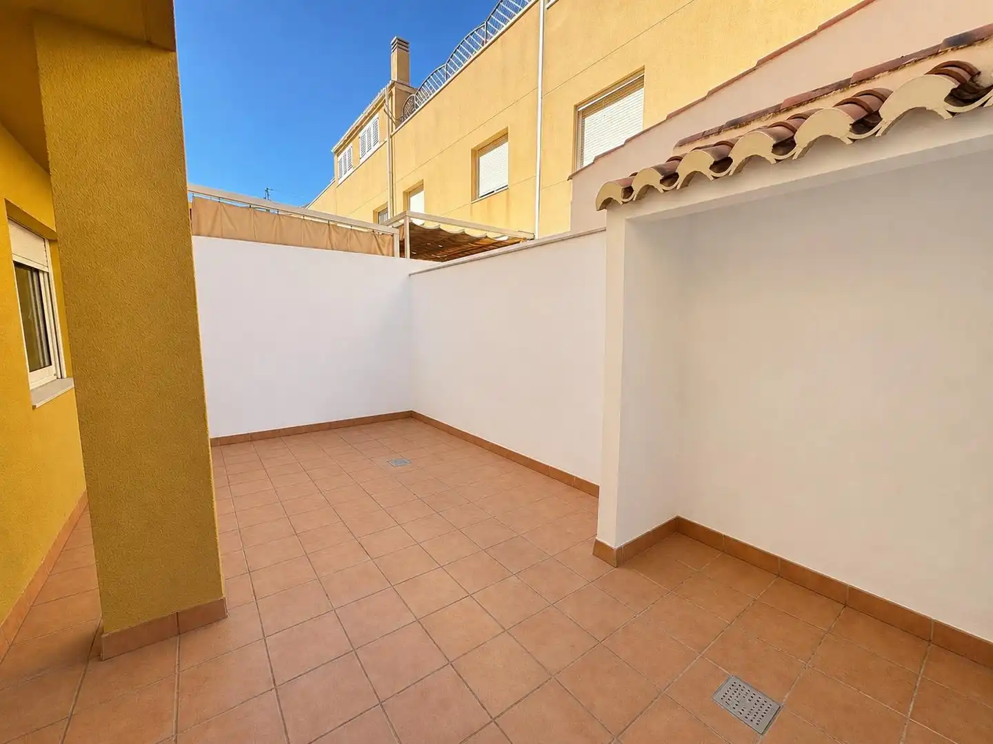 Terrassa de Casa adosada de lloguer en Roquetas de Mar