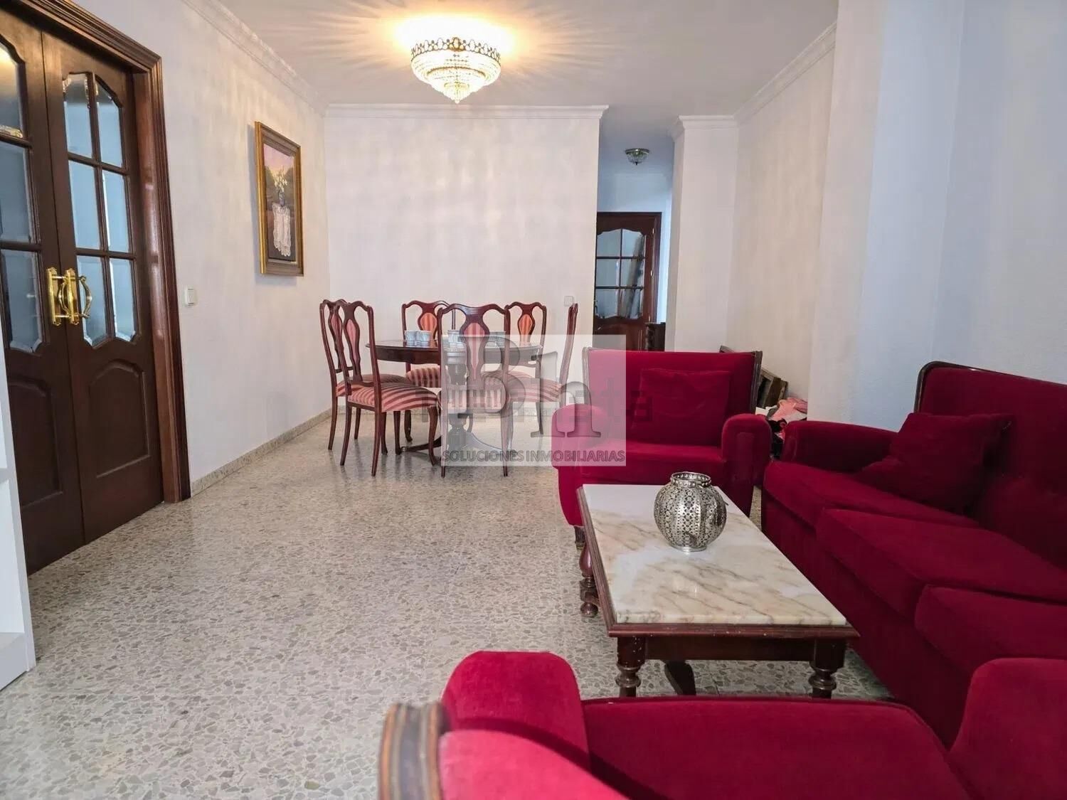 Sala d'estar de Pis en venda en Málaga Capital amb Aire condicionat