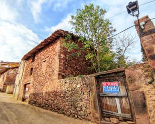 Vista exterior de Casa o xalet en venda en Valgañón amb Terrassa