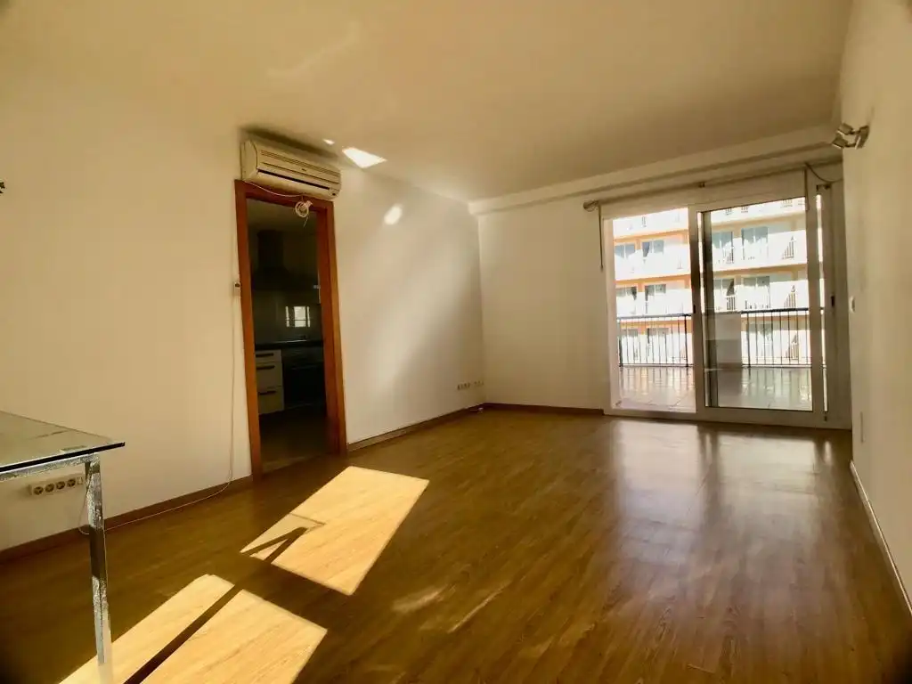 Schlafzimmer von Dachboden zum Verkauf in  Palma de Mallorca mit Klimaanlage, Parkett und Terrasse