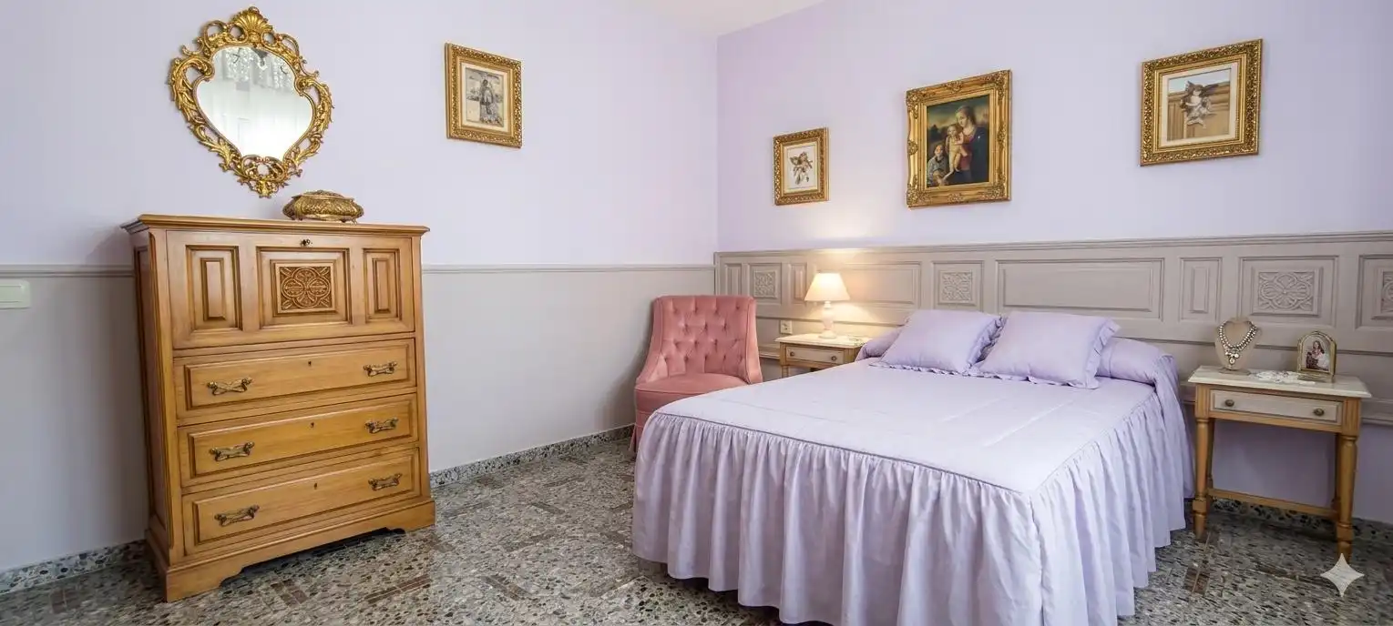 Schlafzimmer von Haus oder Chalet zum Verkauf in Moralzarzal mit Heizung, Privatgarten und Terrasse