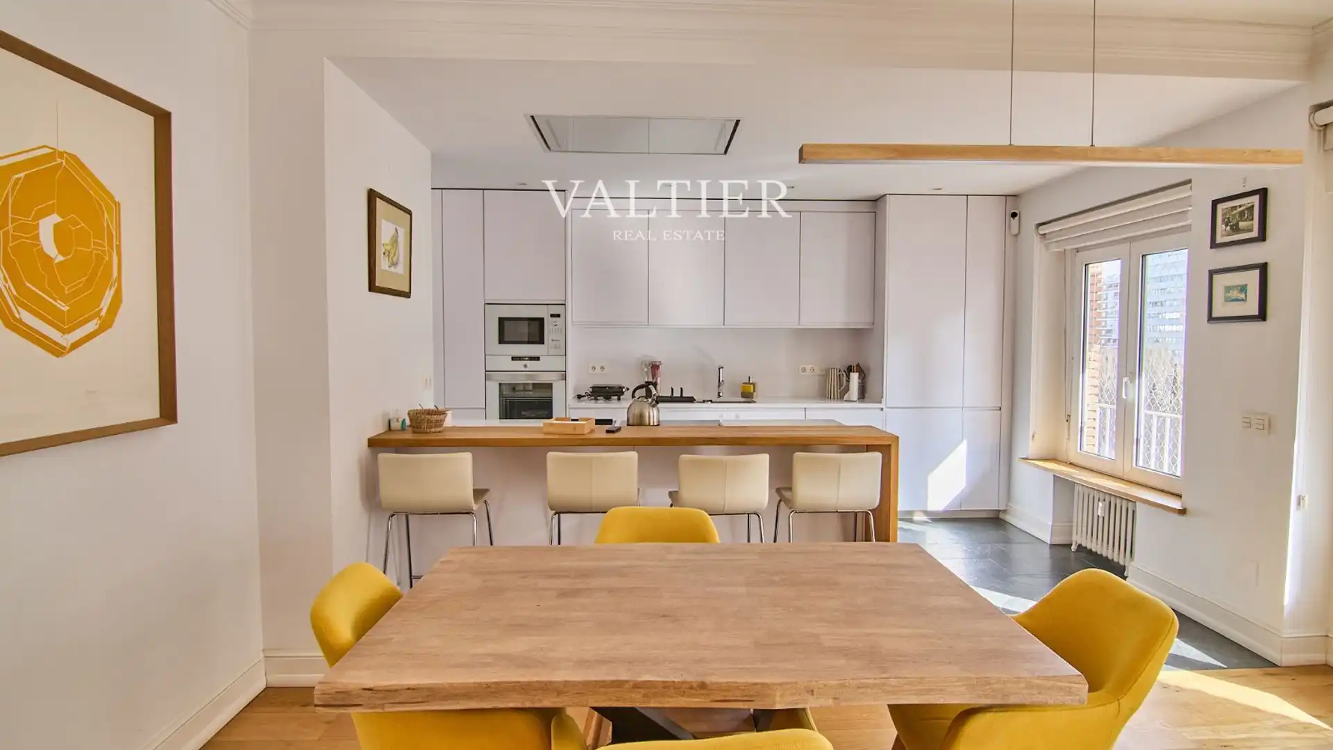 Küche von Wohnung zur Miete in  Madrid Capital mit Klimaanlage