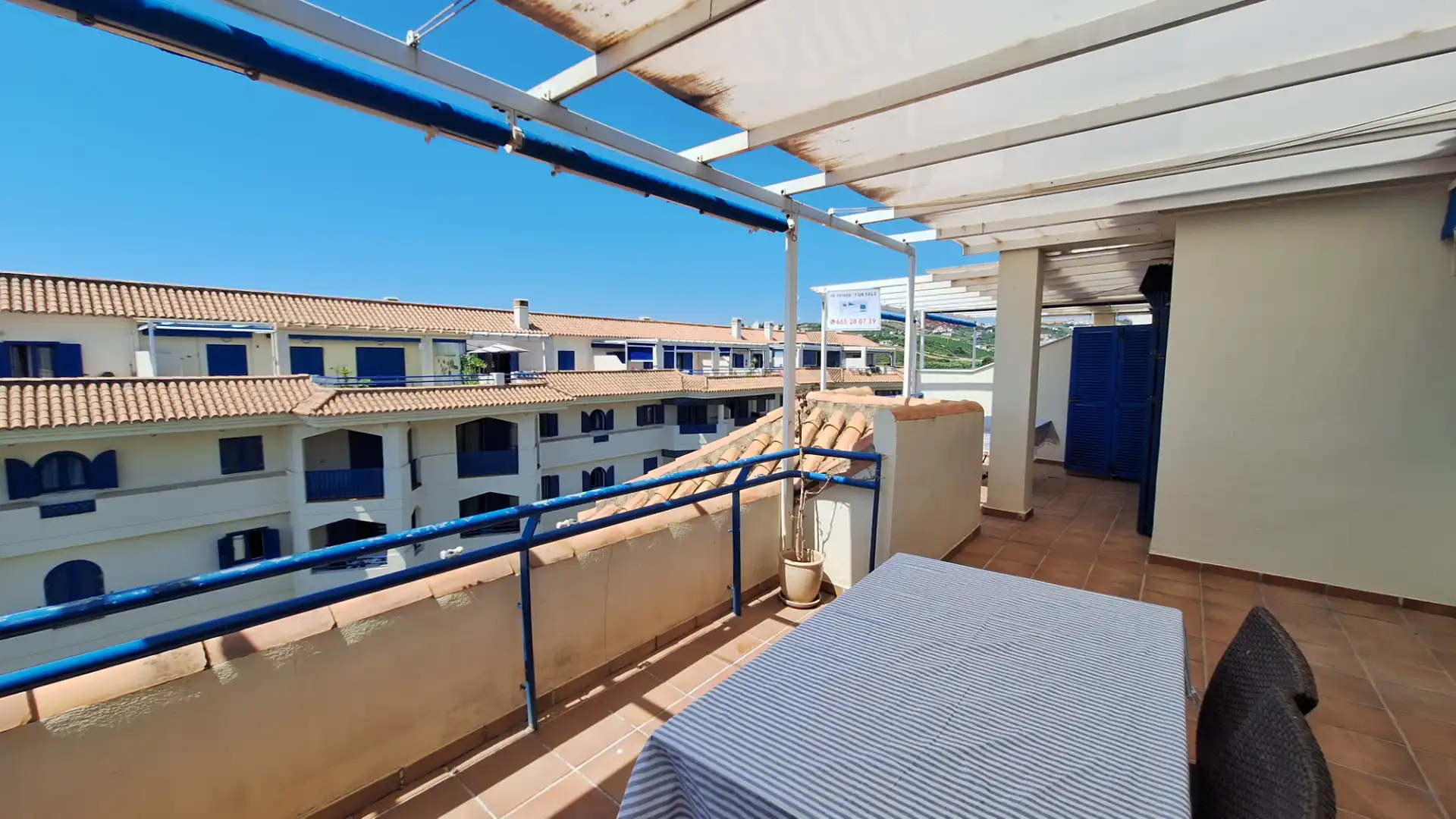 Terraza de Ático en venta en Manilva con Terraza, Amueblado y Horno