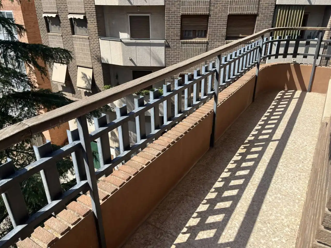 Balcony of Flat for sale in Alcañiz  with Heating, Furnished and Balcony