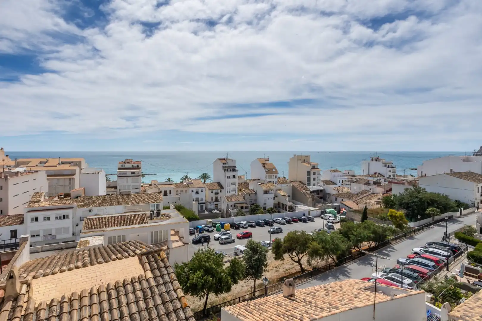 Vista exterior de Ático en venta en Altea con Aire acondicionado
