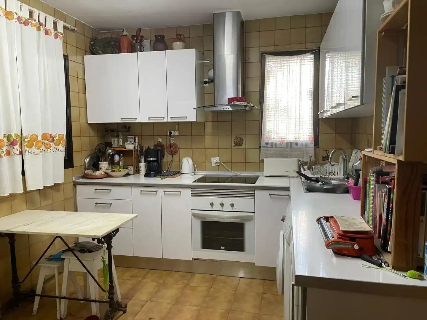 Cuina de Casa o xalet en venda en Collado Villalba amb Piscina