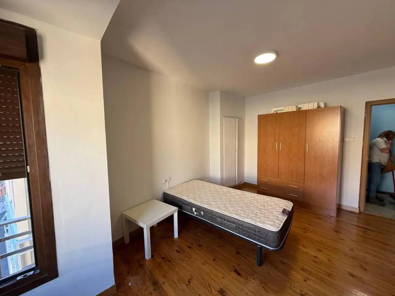 Schlafzimmer von Wohnung zum Verkauf in León Capital  mit Heizung, Parkett und Terrasse