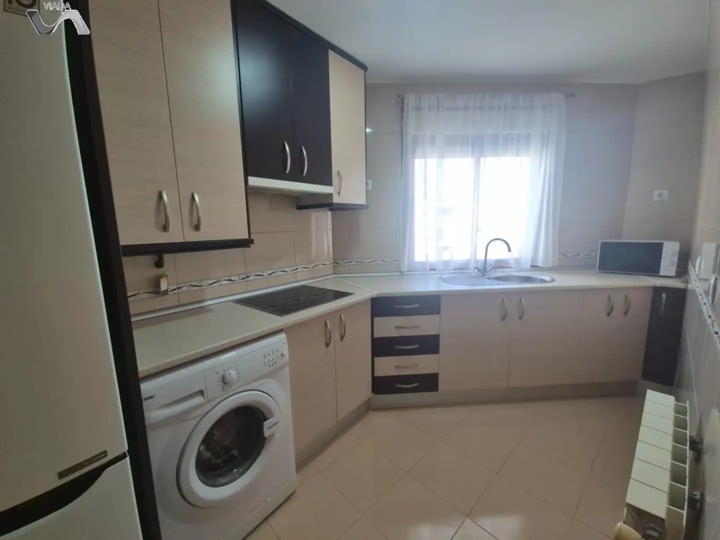 Cuina de Apartament de lloguer en Puertollano amb Aire condicionat, Calefacció i Terrassa