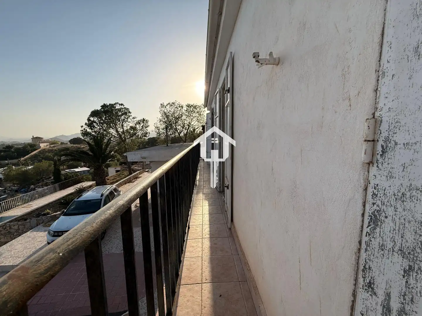 Balcony of Houses for sale in San Vicente del Raspeig / Sant Vicent del Raspeig  with Air Conditioner, Private garden and Terrace