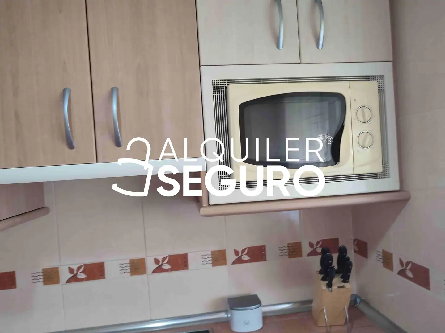 Cocina de Piso de alquiler en Zaragoza con Aire acondicionado, Calefacción y Amueblado