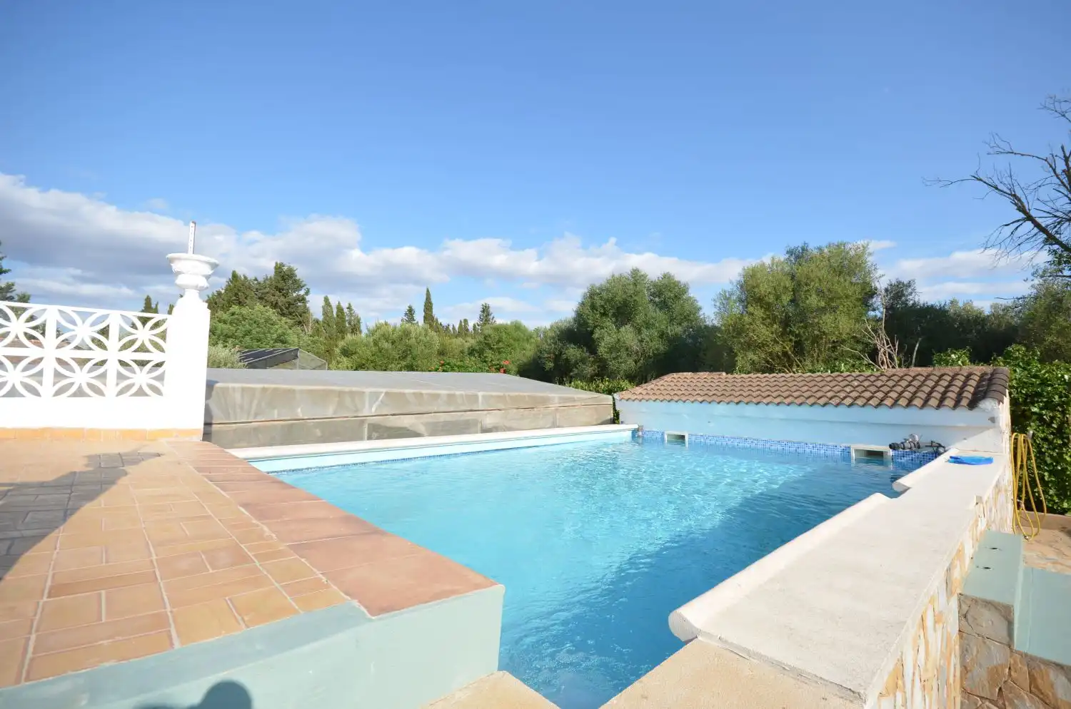 Piscina de Finca rústica en venda en Santa Eugènia amb Aire condicionat, Calefacció i Jardí privat