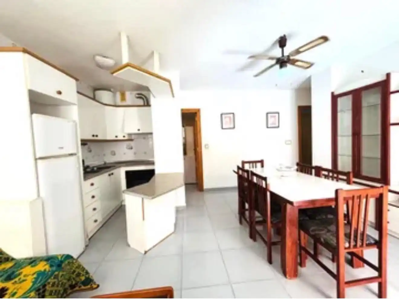 Kitchen of Apartments for sale in Águilas  with Terrace, Furnished and Balcony