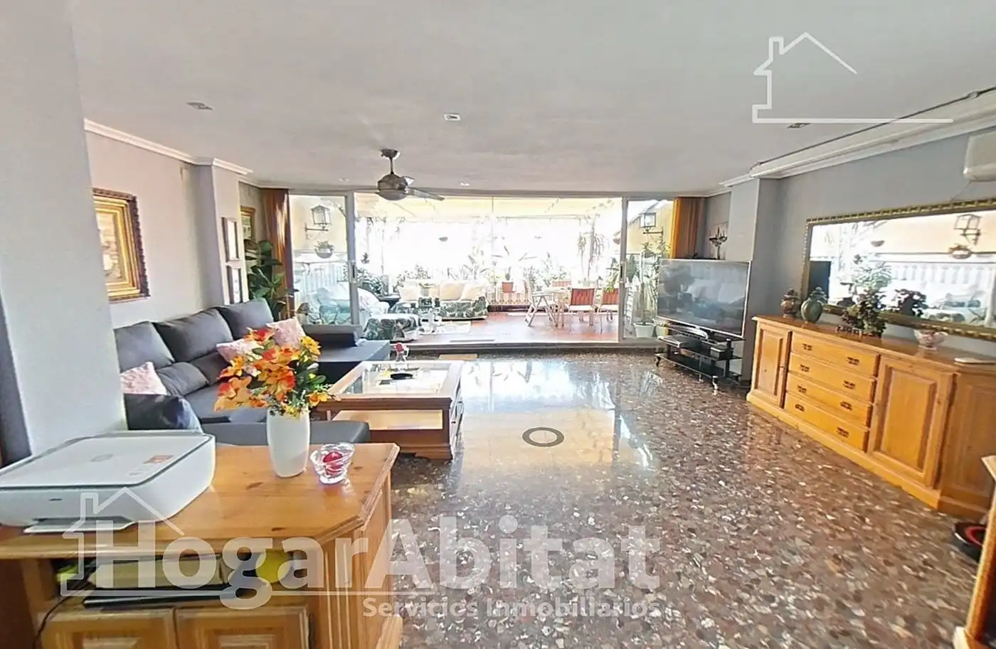 Living room of Attic for sale in Mislata  with Air Conditioner, Heating and Terrace