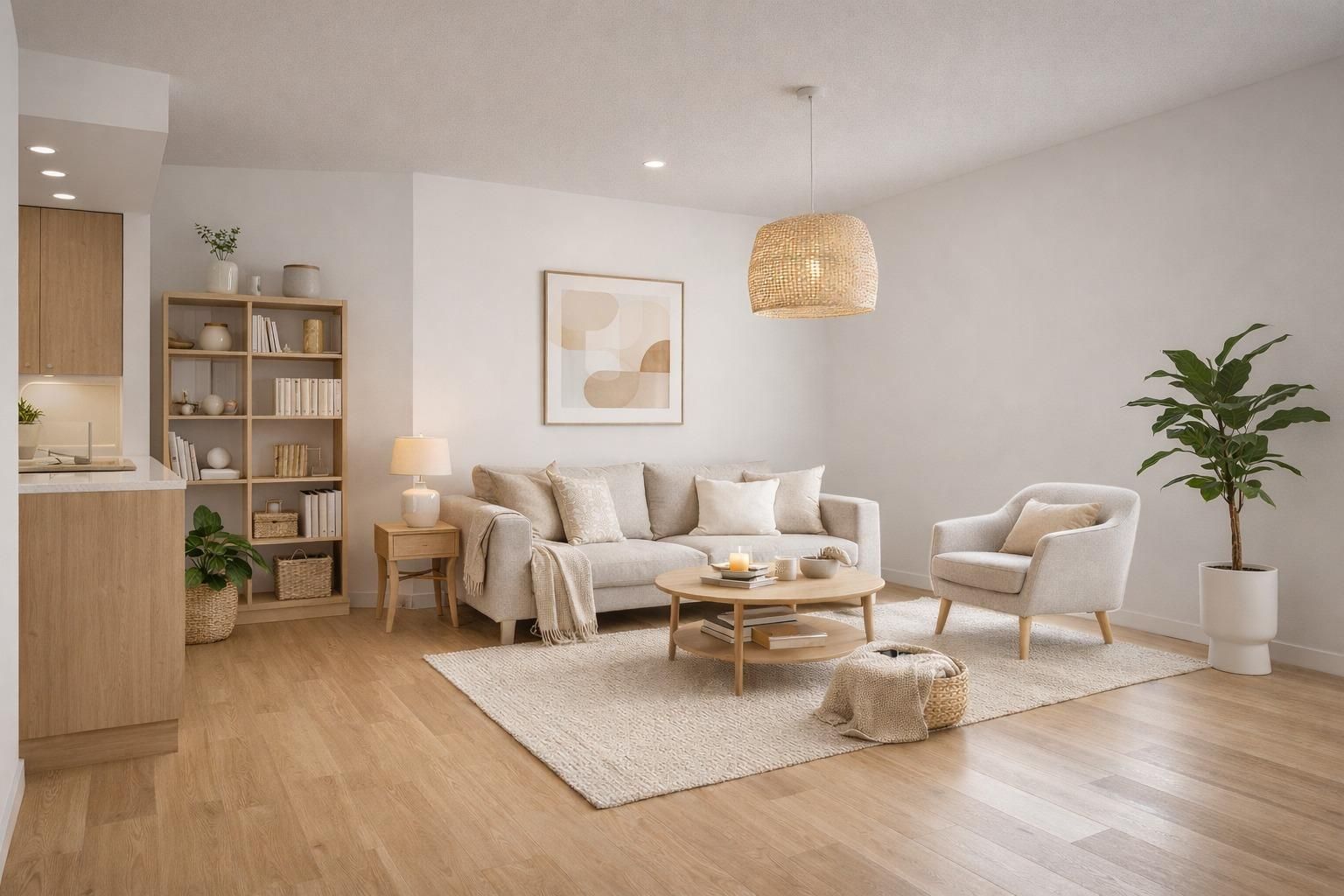 Wohnzimmer von Wohnungen zum Verkauf in San Fernando mit Parkett