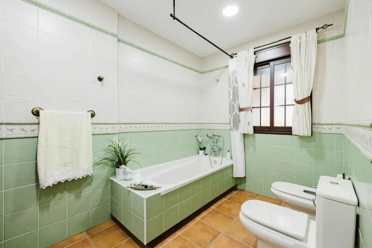 Bathroom of Detached homes for sale in Almogía  with Air Conditioner, Heating and Terrace