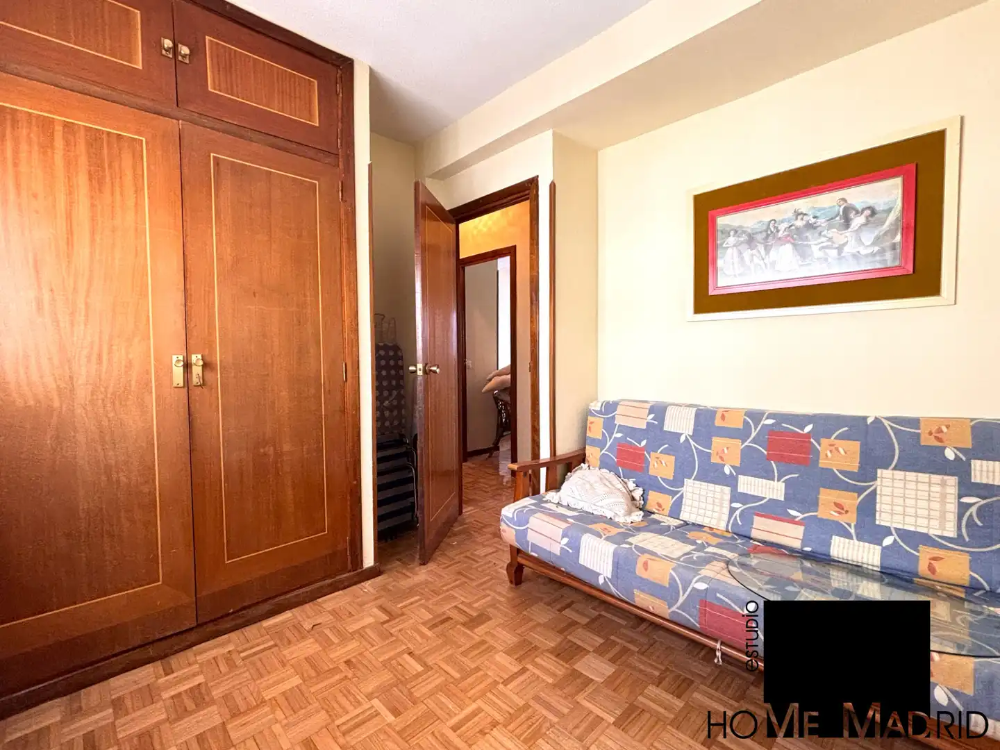 Bedroom of Flat for sale in Collado Villalba  with Heating, Parquet flooring and Terrace