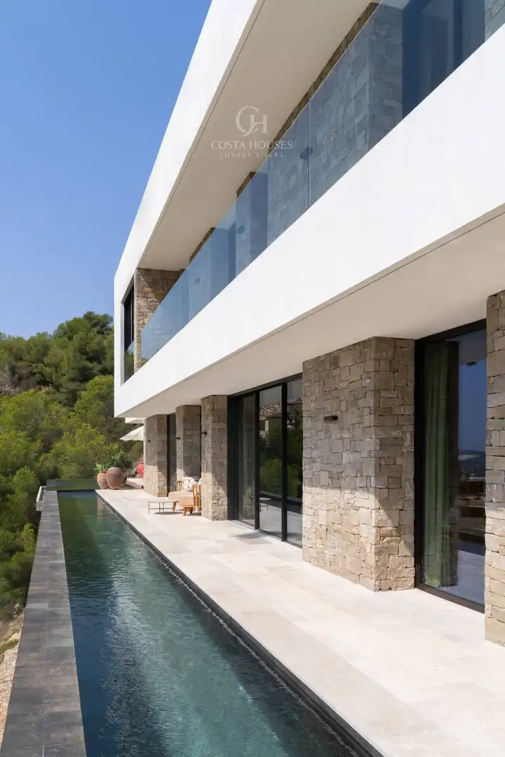 Exterior view of Houses for sale in Jávea / Xàbia  with Air Conditioner, Private garden and Terrace