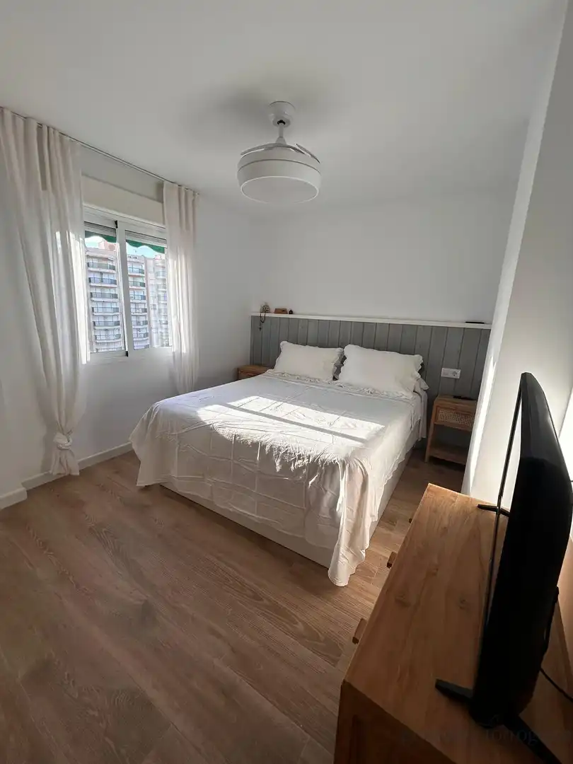 Bedroom of Flat for sale in Águilas  with Air Conditioner, Furnished and Balcony