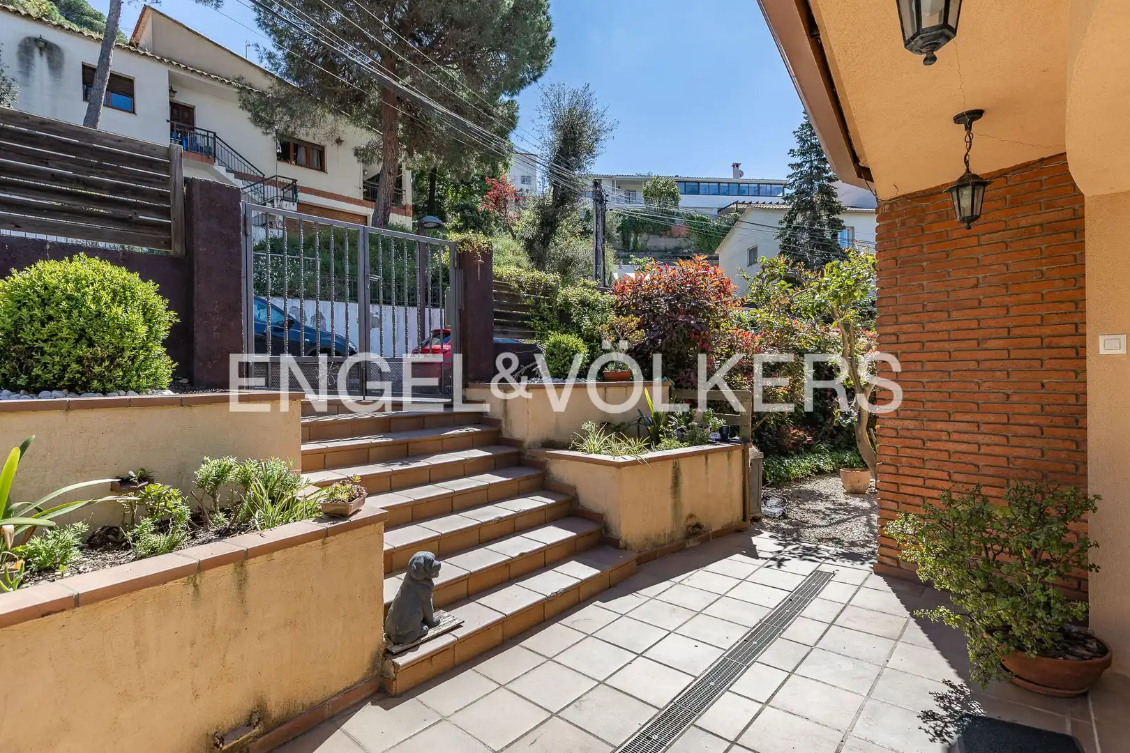 Terrassa de Casa o xalet en venda en Sant Fost de Campsentelles amb Calefacció, Jardí privat i Parquet