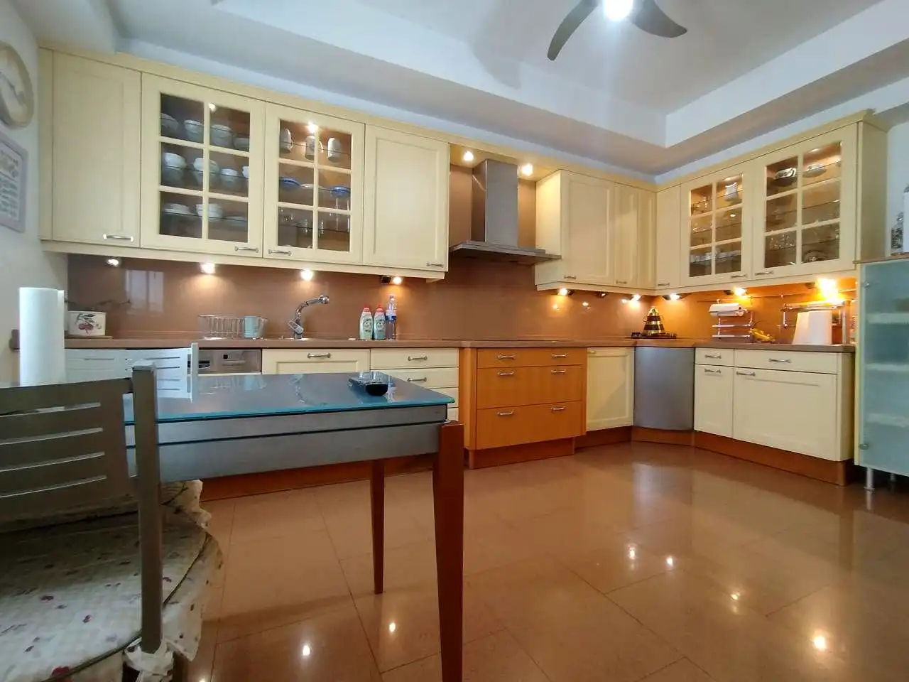 Kitchen of Houses for rent in San Bartolomé de Tirajana  with Air Conditioner, Private garden and Terrace