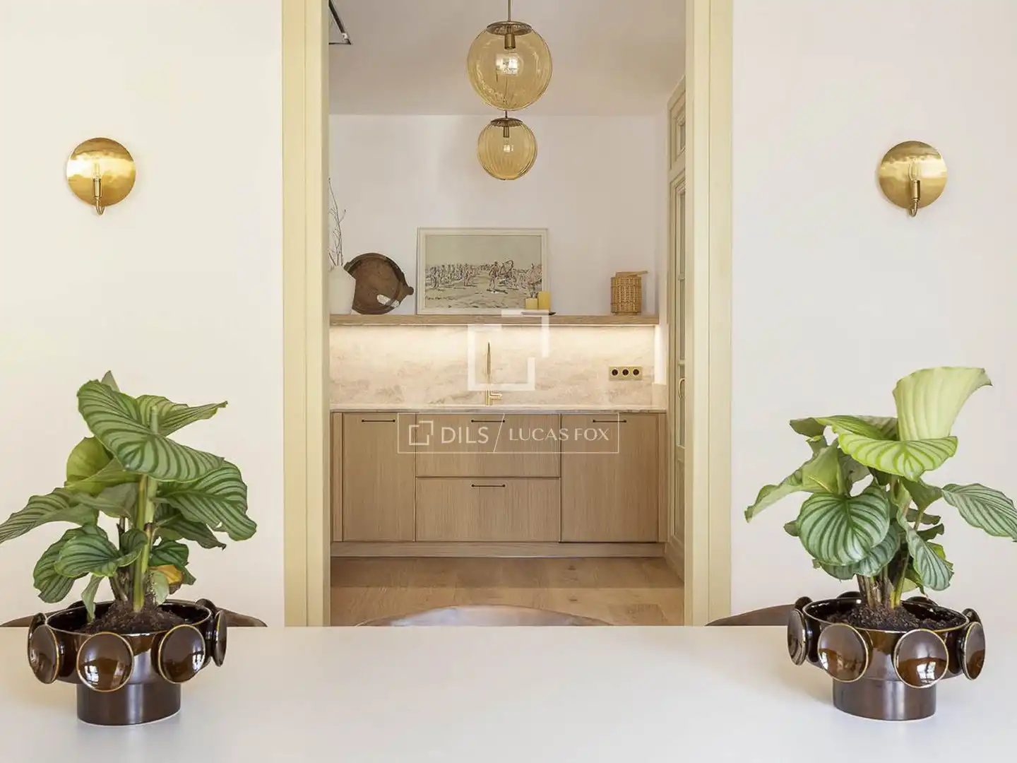 Kitchen of Flat for sale in Barcelona  with Air Conditioner, Heating and Parquet flooring