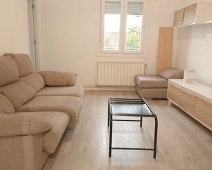 Living room of Flat for sale in  Logroño  with Heating, Parquet flooring and Furnished