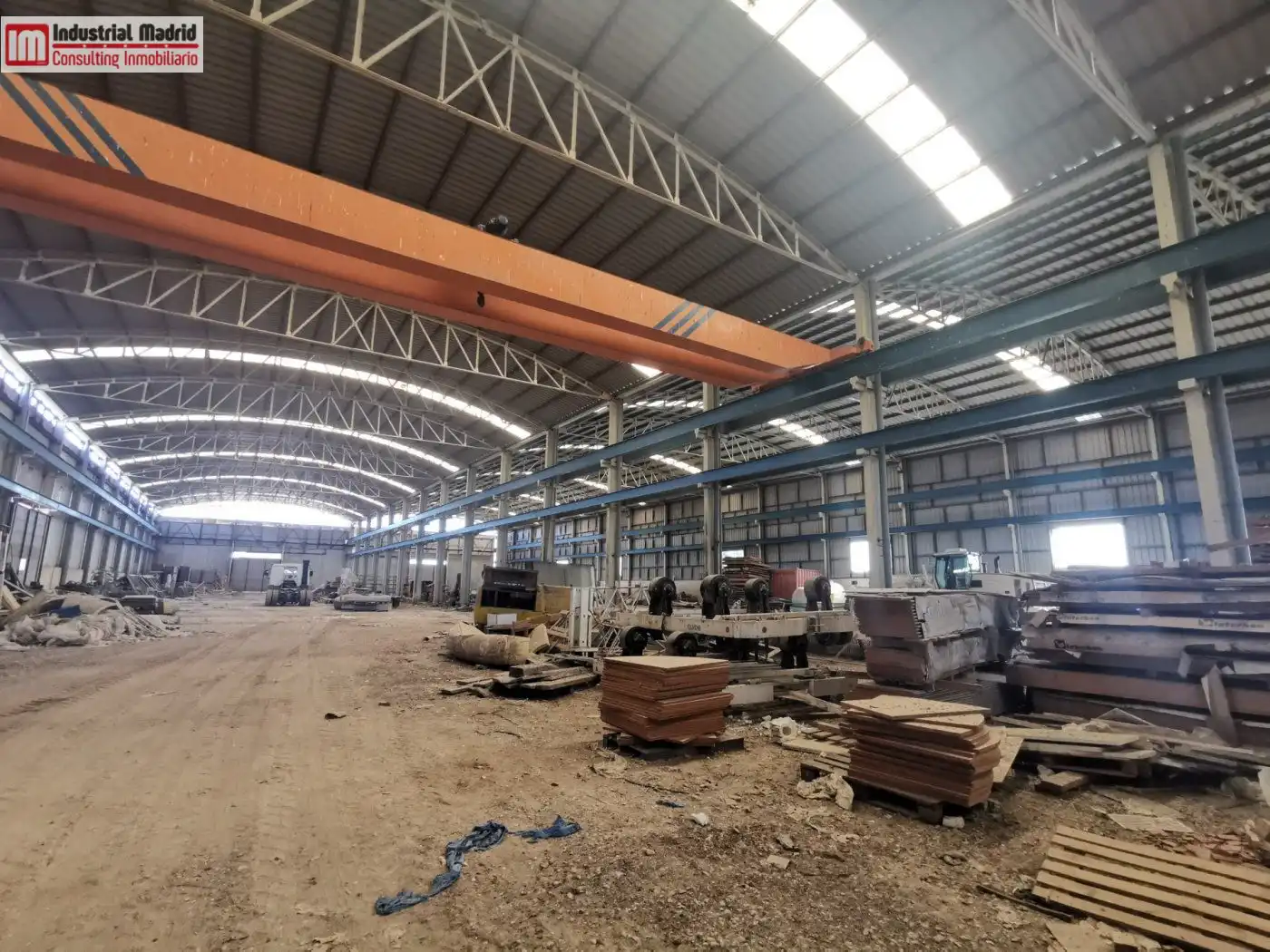 Vista exterior de Nave industrial en venta en Seseña