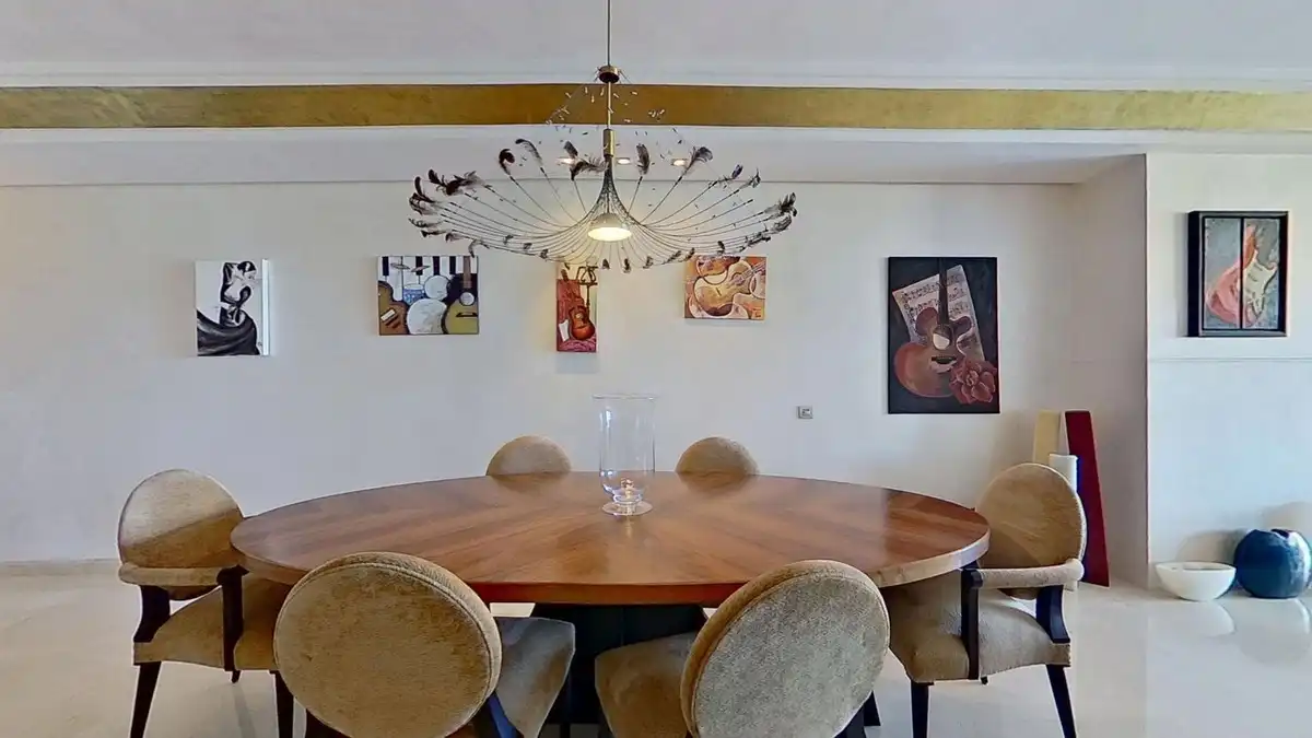 Comedor de Ático en venta en Marbella con Aire acondicionado, Terraza y Sauna