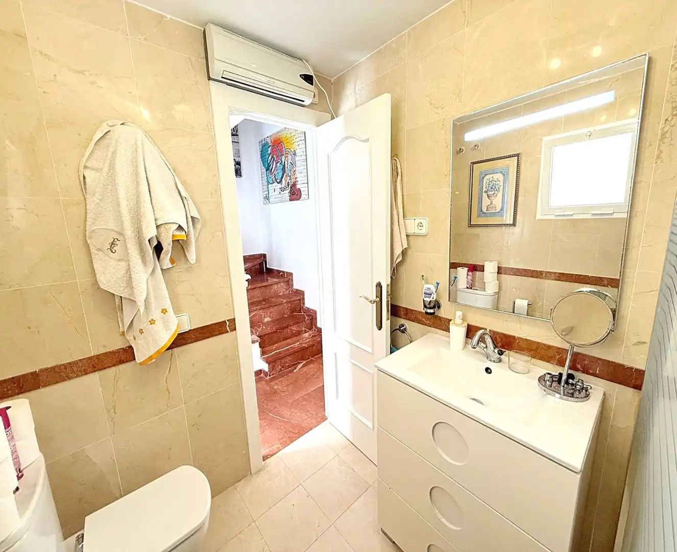 Bany de Casa o xalet en venda en Calpe / Calp amb Terrassa i Moblat
